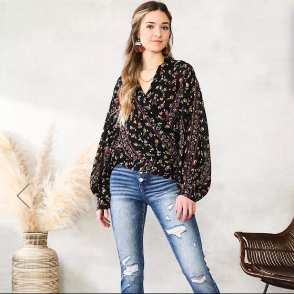 Metallic Chiffon Kimono